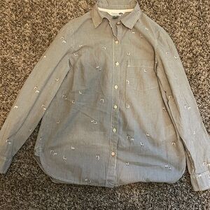 Novelty button-up